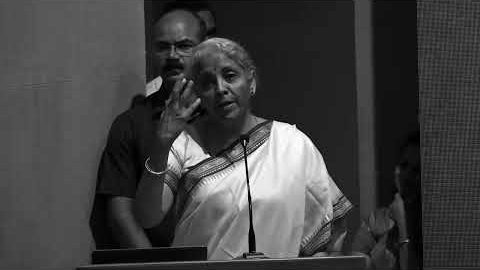 The Finance Minister launching BharatVidya